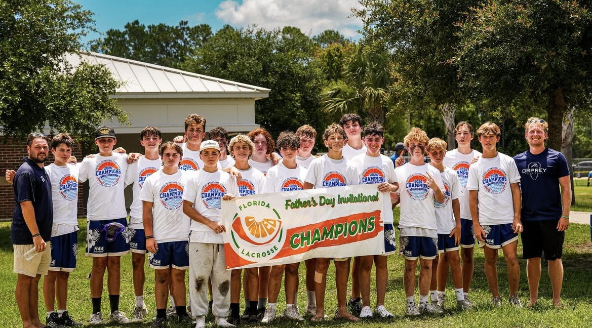 H44 Lacrosse Palm Coast Father's Day event champions